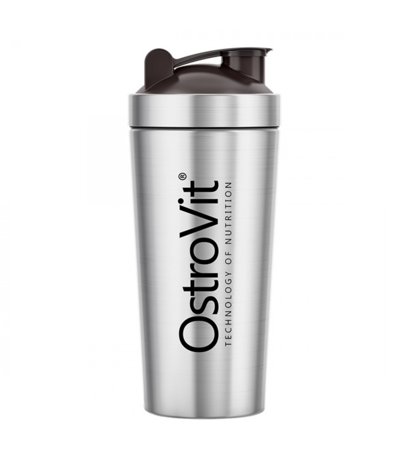 OstroVit - Metal / Steel Shaker / 750 ml / Silver